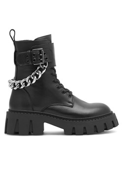 Eva Minge Botki GANDRA-8320 Czarny ze sklepu MODIVO w kategorii Workery damskie - zdjęcie 182759347