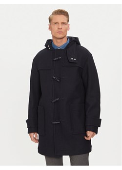 Boss Płaszcz wełniany 50528188 Granatowy Regular Fit ze sklepu MODIVO w kategorii Płaszcze męskie - zdjęcie 182759437