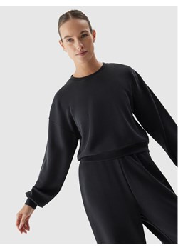 4F Bluza 4FAW23TSWSF701 Czarny Regular Fit ze sklepu MODIVO w kategorii Bluzy damskie - zdjęcie 182759458