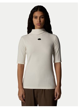 The North Face Bluzka NF0A89C3 Beżowy Slim Fit ze sklepu MODIVO w kategorii Bluzki damskie - zdjęcie 182759467
