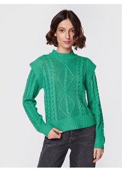 Brave Soul Sweter LK-248MAGGIE Zielony Regular Fit ze sklepu MODIVO w kategorii Swetry damskie - zdjęcie 182759488