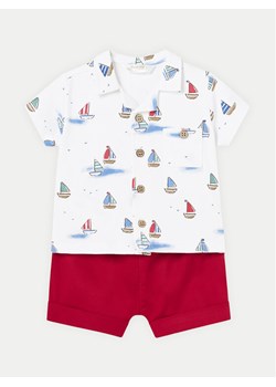 Mayoral Komplet t-shirt i spodenki 1222 Kolorowy Regular Fit ze sklepu MODIVO w kategorii Komplety niemowlęce - zdjęcie 182759498