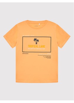 NAME IT T-Shirt 13202756 Pomarańczowy Regular Fit ze sklepu MODIVO w kategorii T-shirty chłopięce - zdjęcie 182759547