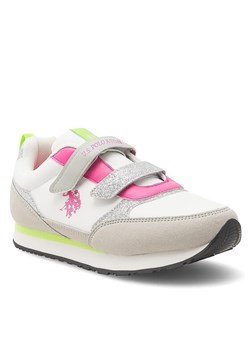 U.S. Polo Assn. Sneakersy NOBIK012 Szary ze sklepu MODIVO w kategorii Buty sportowe dziecięce - zdjęcie 182759625