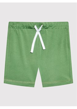 United Colors Of Benetton Szorty sportowe 3BL0I0501 Zielony Regular Fit ze sklepu MODIVO w kategorii Spodenki chłopięce - zdjęcie 182759755
