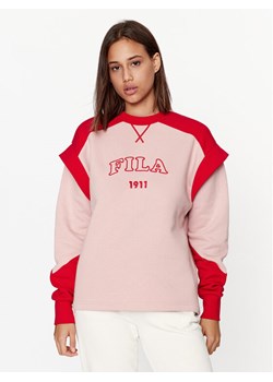 Fila Bluza FAW0633 Różowy Regular Fit - id: 0000303361464 - marki Fila - 182759819 Fila Bluza FAW0633 Różowy Regular Fit ze sklepu MODIVO w kategorii Bluzy damskie - zdjęcie 182759819