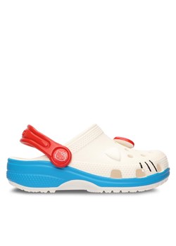 Crocs Klapki Hello Kitty Iam Classic Clog T 209469 Biały ze sklepu MODIVO w kategorii Klapki dziecięce - zdjęcie 182759869