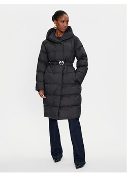 PINKO Kurtka zimowa Collirio Caban 103828 A11M Czarny Regular Fit ze sklepu MODIVO w kategorii Kurtki damskie - zdjęcie 182760048