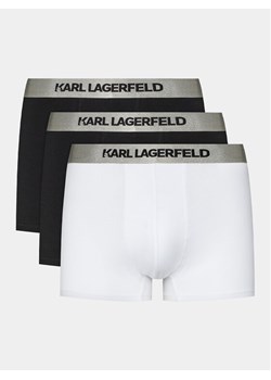 KARL LAGERFELD Komplet 3 par bokserek 240M2106 Czarny ze sklepu MODIVO w kategorii Majtki męskie - zdjęcie 182760049
