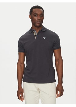 Barbour Polo Tartan MML0012NY51 Granatowy Tailored Fit ze sklepu MODIVO w kategorii T-shirty męskie - zdjęcie 182760105
