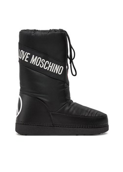 LOVE MOSCHINO Śniegowce JA24032G1LISA000 Czarny ze sklepu MODIVO w kategorii Buty zimowe męskie - zdjęcie 182760199