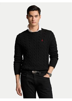 Polo Ralph Lauren Sweter Roving 710775885012 Czarny Regular Fit ze sklepu MODIVO w kategorii Swetry męskie - zdjęcie 182760315