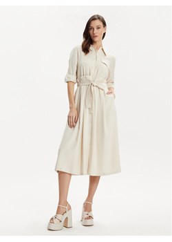 MAX&Co. Sukienka koszulowa Armilla 2416221032200 Beżowy Regular Fit ze sklepu MODIVO w kategorii Sukienki - zdjęcie 182760355