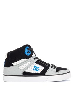 DC Sneakersy PURE HIGH-TOP WC ADYS400043-XKWB Szary ze sklepu MODIVO w kategorii Buty sportowe męskie - zdjęcie 182760506