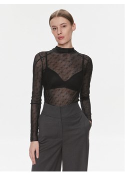 Boss Bluzka Egalina 50505774 Czarny Slim Fit - id: 0000303661090 - marki BOSS HUGO BOSS - 182760526 Boss Bluzka Egalina 50505774 Czarny Slim Fit ze sklepu MODIVO w kategorii Bluzki damskie - zdjęcie 182760526