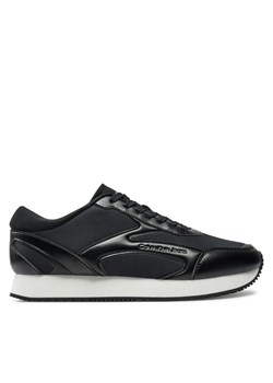 Calvin Klein Jeans Sneakersy Retro Runner Multilayer YM0YM01117 Czarny ze sklepu MODIVO w kategorii Buty sportowe męskie - zdjęcie 182760559