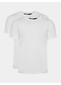 KARL LAGERFELD Komplet 2 t-shirtów 765000 500298 Biały Slim Fit ze sklepu MODIVO w kategorii T-shirty męskie - zdjęcie 182760567