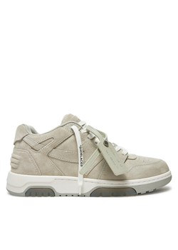 Off-White Sneakersy OMIA189F22LEA Szary ze sklepu MODIVO w kategorii Buty sportowe męskie - zdjęcie 182760576