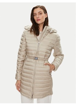 Calvin Klein Kurtka przejściowa K20K207109 Beżowy Slim Fit ze sklepu MODIVO w kategorii Kurtki damskie - zdjęcie 182760586