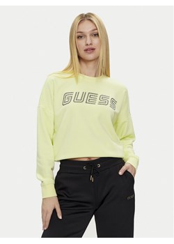 Guess Bluza Skylar V4GQ07 K8802 Zielony Relaxed Fit ze sklepu MODIVO w kategorii Bluzy damskie - zdjęcie 182760597