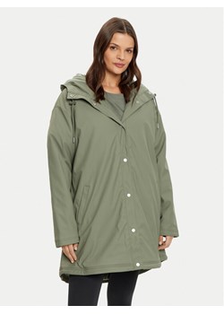 Roxy Kurtka przeciwdeszczowa Rain Road ERJJK03608 Zielony Regular Fit ze sklepu MODIVO w kategorii Kurtki damskie - zdjęcie 182760728