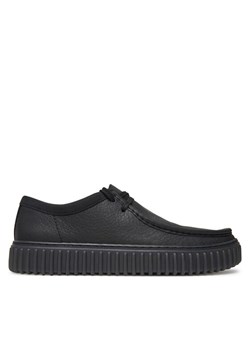 Clarks Półbuty Torhill Lo 26181385 Czarny ze sklepu MODIVO w kategorii Półbuty męskie - zdjęcie 182760879