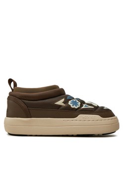Moon Boot Botki Park Soft Flower 80D2470030 Brązowy ze sklepu MODIVO w kategorii Botki - zdjęcie 182760965