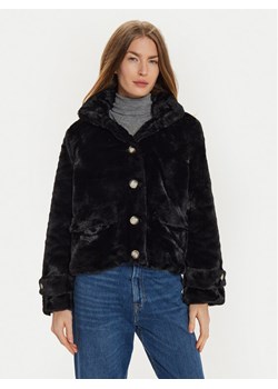 Vero Moda Futro Sonjaeva 10310303 Czarny Regular Fit ze sklepu MODIVO w kategorii Futra damskie - zdjęcie 182761016