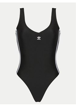 adidas Strój kąpielowy adicolor 3-Stripes JG5775 Czarny ze sklepu MODIVO w kategorii Stroje kąpielowe - zdjęcie 182761066