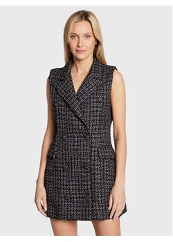 Glamorous Sukienka dzianinowa CK6798 Czarny Regular Fit ze sklepu MODIVO w kategorii Sukienki - zdjęcie 182761069