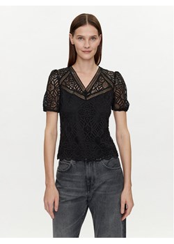 Morgan Bluzka 241-DOULI Czarny Regular Fit ze sklepu MODIVO w kategorii Bluzki damskie - zdjęcie 182761146