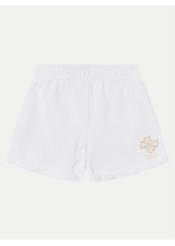 Guess Szorty sportowe J5GD24 KA6R4 Biały Relaxed Fit ze sklepu MODIVO w kategorii Spodenki dziewczęce - zdjęcie 182761177