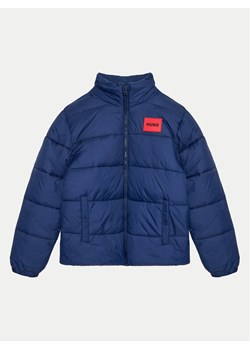 HUGO Kurtka zimowa G00198 D Niebieski Regular Fit ze sklepu MODIVO w kategorii Kurtki chłopięce - zdjęcie 182761288