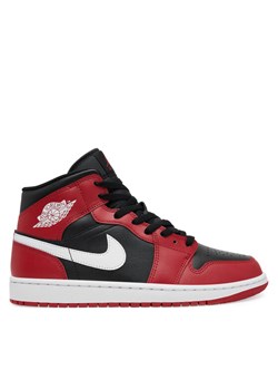 Nike Sneakersy Air Jordan 1 Mid DQ8426 Czerwony ze sklepu MODIVO w kategorii Buty sportowe męskie - zdjęcie 182761316