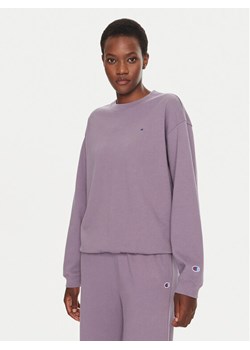 Champion Bluza 116254 Fioletowy Loose Fit ze sklepu MODIVO w kategorii Bluzy damskie - zdjęcie 182761327