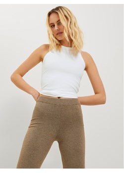 JJXX Top 12224661 Biały Rib Fit ze sklepu MODIVO w kategorii Bluzki damskie - zdjęcie 182761328
