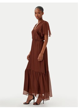 Haveone Sukienka letnia AFF-N006 Brązowy Loose Fit ze sklepu MODIVO w kategorii Sukienki - zdjęcie 182761428