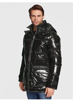 KARL LAGERFELD Kurtka puchowa 505041 524547 Czarny Regular Fit ze sklepu MODIVO w kategorii Kurtki męskie - zdjęcie 182761666
