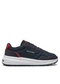 Tommy Hilfiger Sneakersy Faston Mix Ess FM0FM05141 Granatowy ze sklepu MODIVO w kategorii Buty sportowe męskie - zdjęcie 182761686