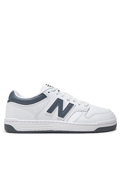New Balance Sneakersy BB480LWE Biały ze sklepu MODIVO w kategorii Buty sportowe męskie - zdjęcie 182761789