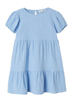 NAME IT Sukienka letnia 13240414 Błękitny Regular Fit ze sklepu MODIVO w kategorii Sukienki dziewczęce - zdjęcie 182761819