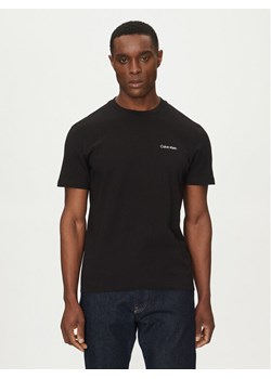 Calvin Klein T-Shirt Linear Box Logo K10K114152 Czarny Regular Fit ze sklepu MODIVO w kategorii T-shirty męskie - zdjęcie 182761887