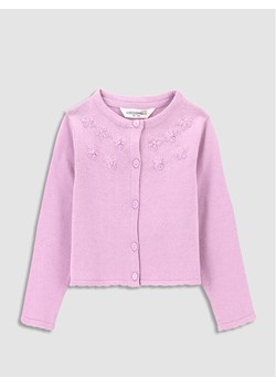 Coccodrillo Kardigan WC3172201RPN Fioletowy Regular Fit ze sklepu MODIVO w kategorii Bluzy i swetry - zdjęcie 182762039