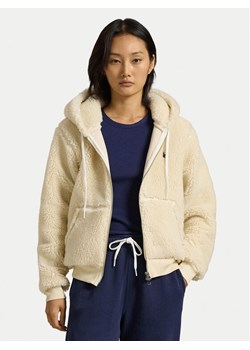 Polo Ralph Lauren Bluza 211947977001 Beżowy Relaxed Fit ze sklepu MODIVO w kategorii Bluzy damskie - zdjęcie 182762105