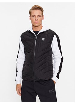 EA7 Emporio Armani Kamizelka 8NPQ02 PNE1Z 1200 Czarny Regular Fit ze sklepu MODIVO w kategorii Kamizelki męskie - zdjęcie 182762169