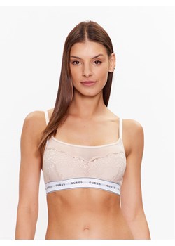 Guess Biustonosz top Belle O2BC07 KBBT0 Różowy ze sklepu MODIVO w kategorii Biustonosze - zdjęcie 182762297