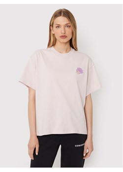 Converse T-Shirt Desert Rave 10024662-A03 Różowy Loose Fit ze sklepu MODIVO w kategorii Bluzki damskie - zdjęcie 182762349