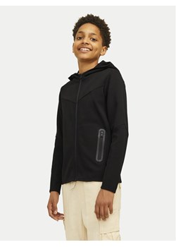 Jack&Jones Junior Bluza Fusion 12263334 Czarny Regular Fit ze sklepu MODIVO w kategorii Bluzy chłopięce - zdjęcie 182762366