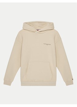 Tommy Hilfiger Bluza KS0KS00595 Beżowy Regular Fit ze sklepu MODIVO w kategorii Bluzy chłopięce - zdjęcie 182762458
