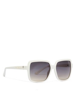 Guess Okulary przeciwsłoneczne GU00157 Biały ze sklepu MODIVO w kategorii Okulary przeciwsłoneczne damskie - zdjęcie 182762486